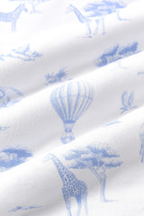 Toddler Blanket in Toile Safari 1.0